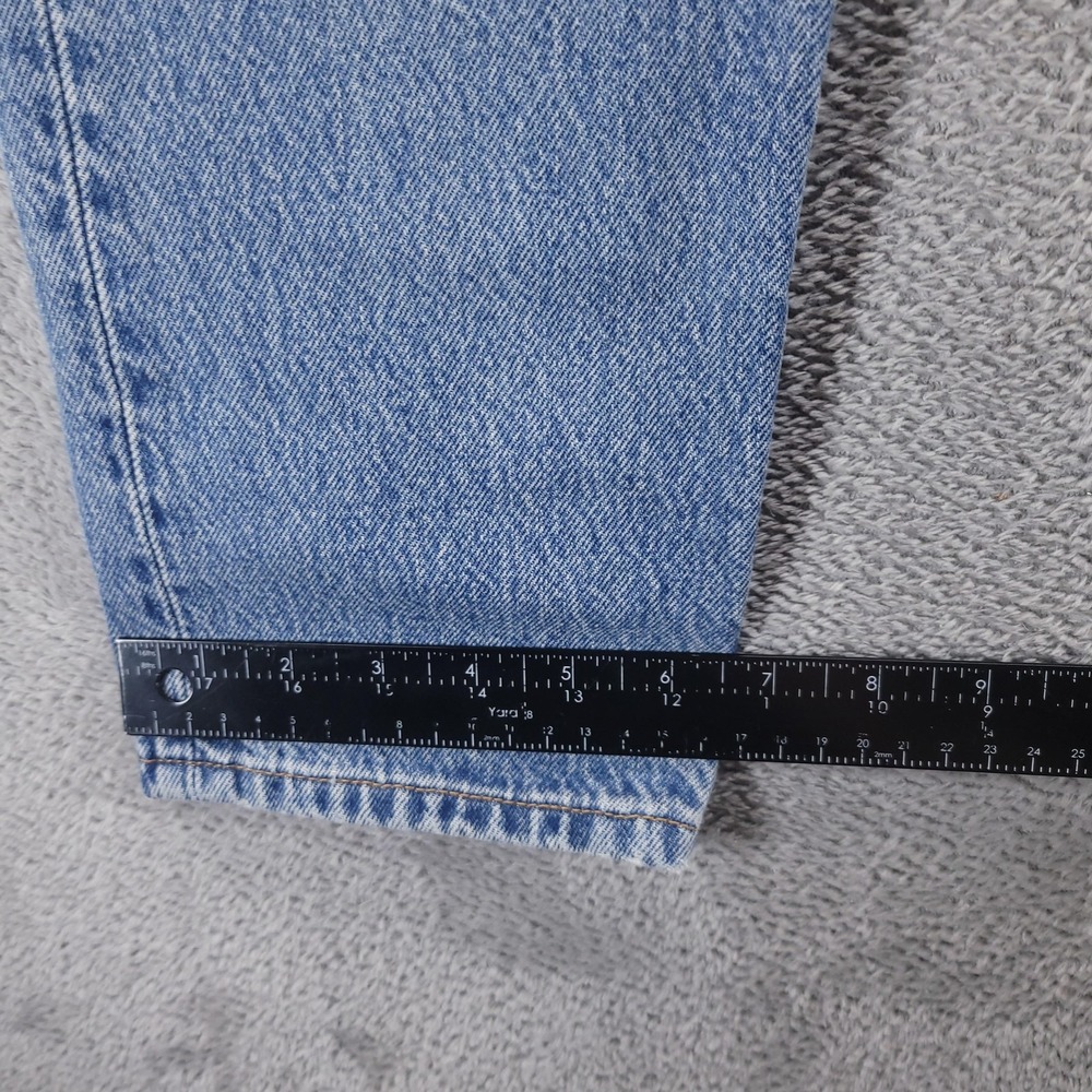 Levis 501 Jeans Womens 30 Blue Skinny Button Fly Light Wash - Picture 10 of 11